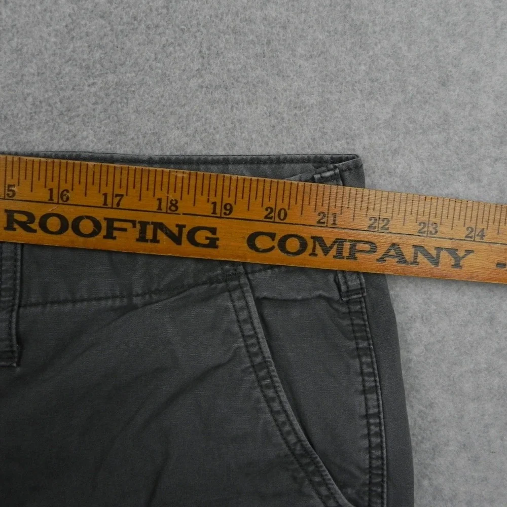 Levi's Cargo Shorts Mens 44 Gray Cotton Twill Multi Pocket Casual Utility